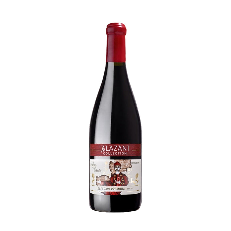 "Alazani Saperavi", dry red wine, Georgia, 13,5%, 0.7L