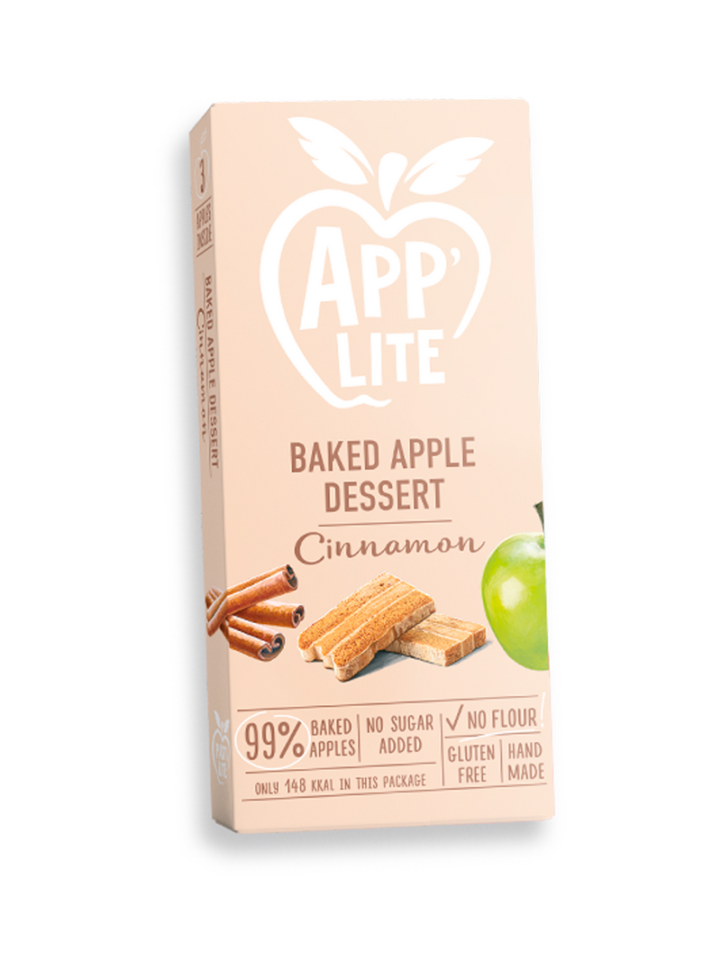 Apple Pastila cinnamon, no sugar added, 50g