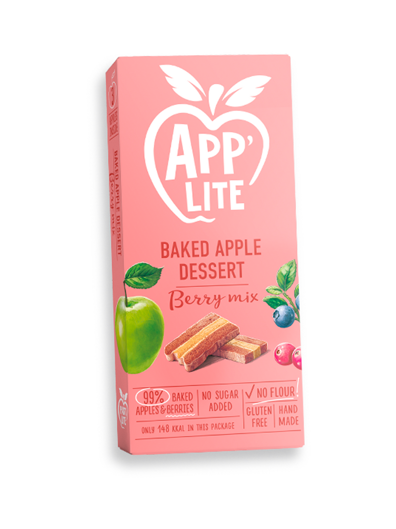 Apple Pastila berry mix, no sugar added, 50g