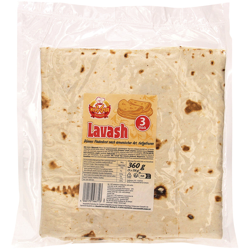 Lavash, thin flatbread, 360g