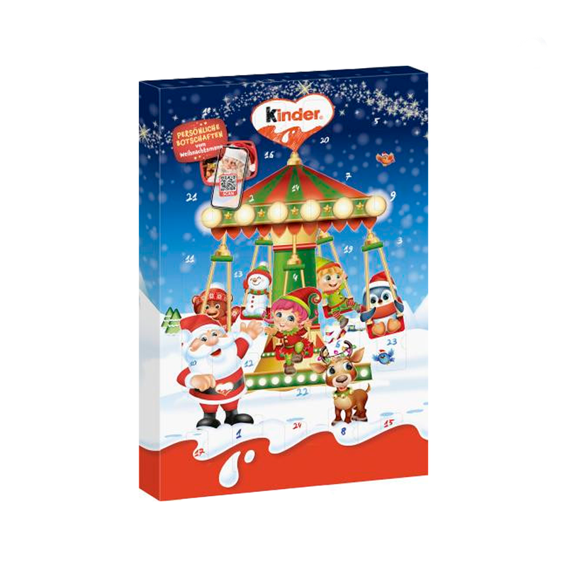 Advent calendar with milk chocolate, Kinder, 151g
