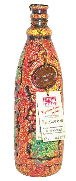 "Kindzmarauli", sweet red wine from Georgia, souvenir bottle, 11%, 0.75L