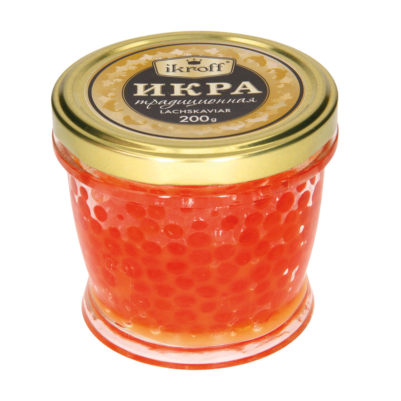 Ikroff, Traditional Salmon Caviar, 200g