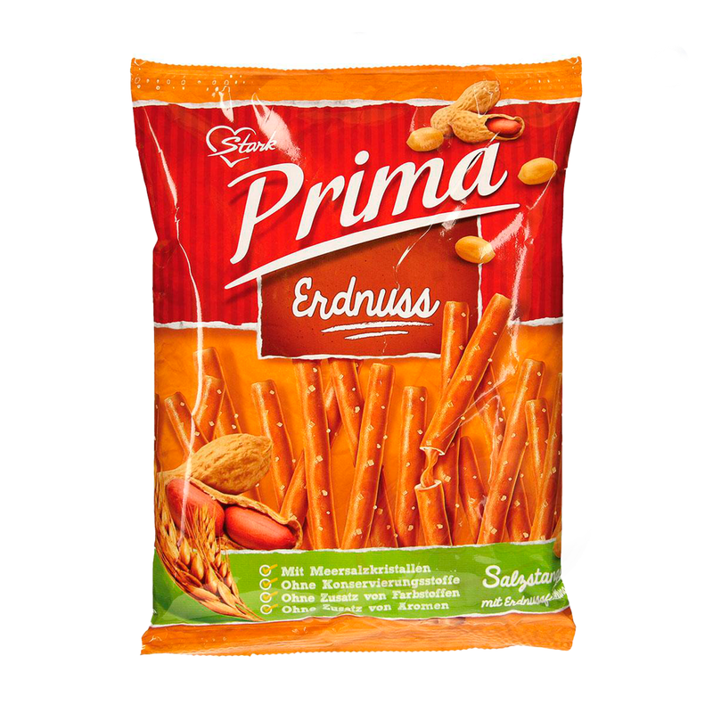 Prima, crispy snack sticks with peanut, 100g