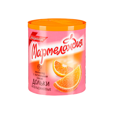 Мармелад Апельсин, лимон, дольки грейпфрута, 330г