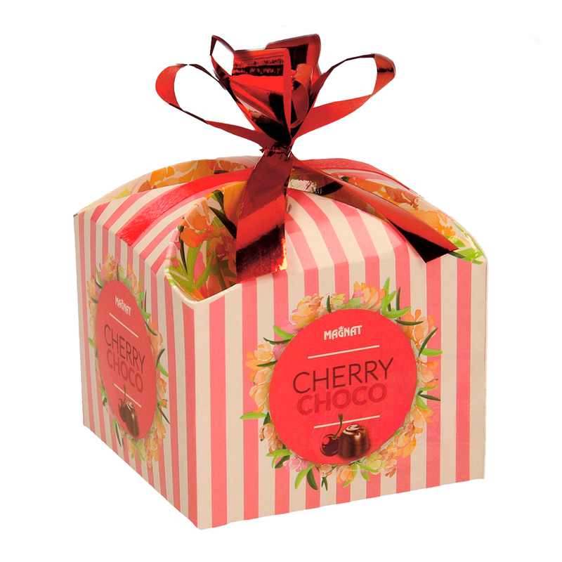 Choco Cherry, milk chocolate pralines,  40g
