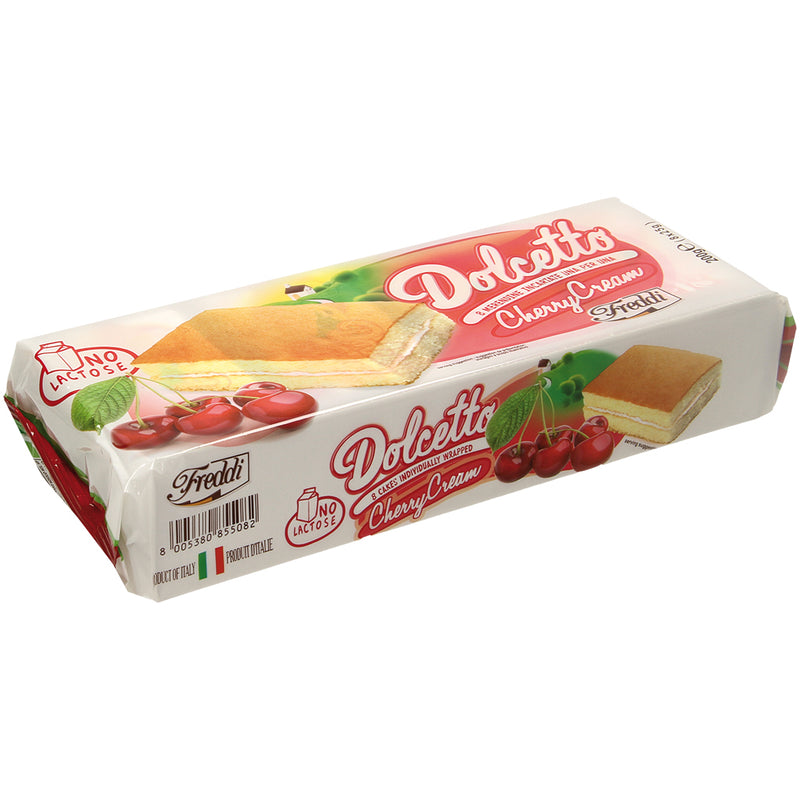 Soft cherry cream cake, Dolcetto, 200g