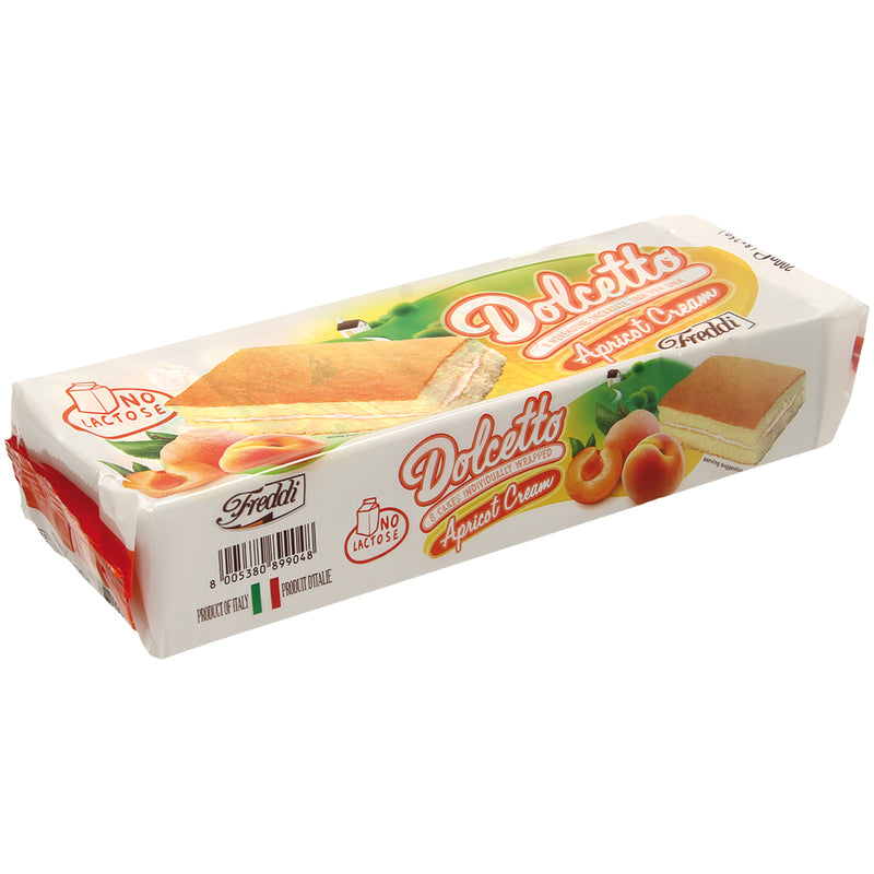 Soft apricot cream cake, Dolcetto, 200g