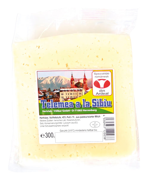 Hard cheese “Telemea a la Sibiu”, 300g