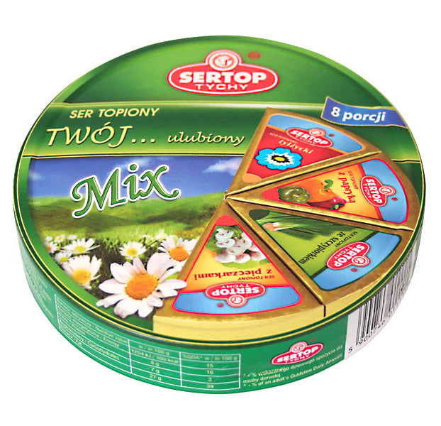 Cheese spread assorted mix, Sertop, 140g