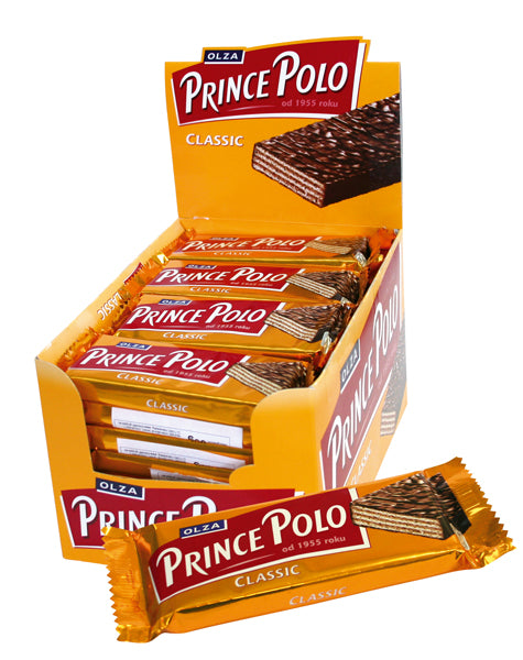 Waffle bar “Prince Polo classic”, in chocolate, 35g