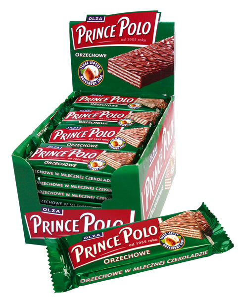 Waffle bar “Prince Polo nut”, hazelnuts in chocolate, 35g