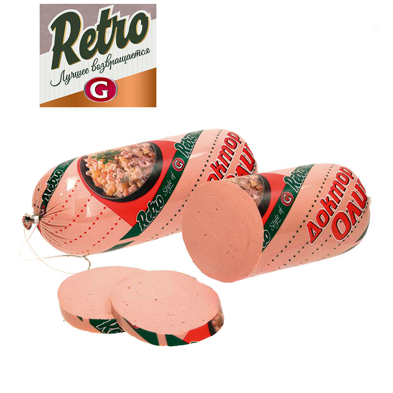 Sausage Retro Doktorskaja Olivje, 1.5kg