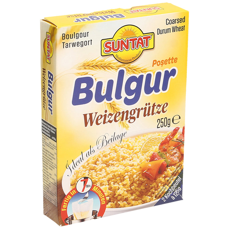 Bulgur, wheat groats in cooking bags, 250g