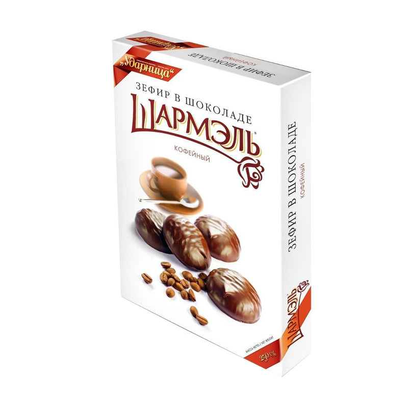 Зефир в шоколаде Кофейный "Шармель", 250г