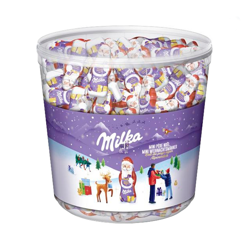Santa Claus, milk chocolate, Milka, small