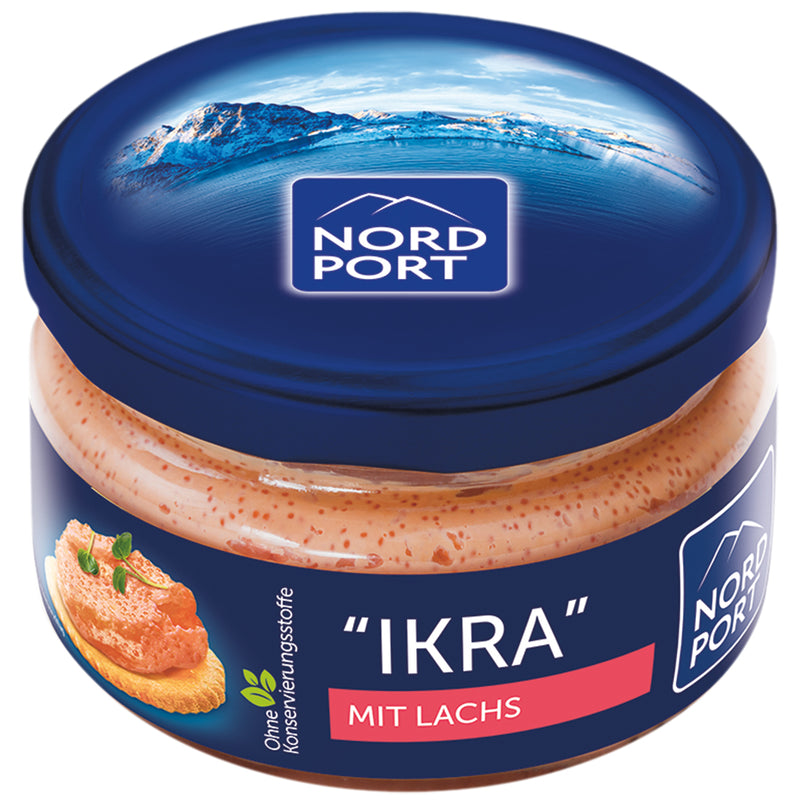 Gourmet fish caviar with salmon, 165g