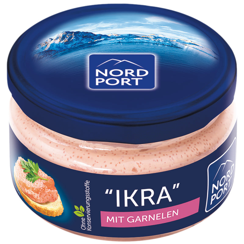 Capelin and herring spread with prawns, 165g