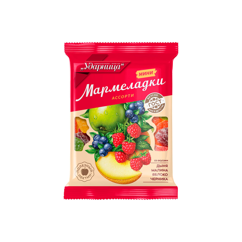 Mini marmalade melon, raspberry, apple, blueberry, 275g