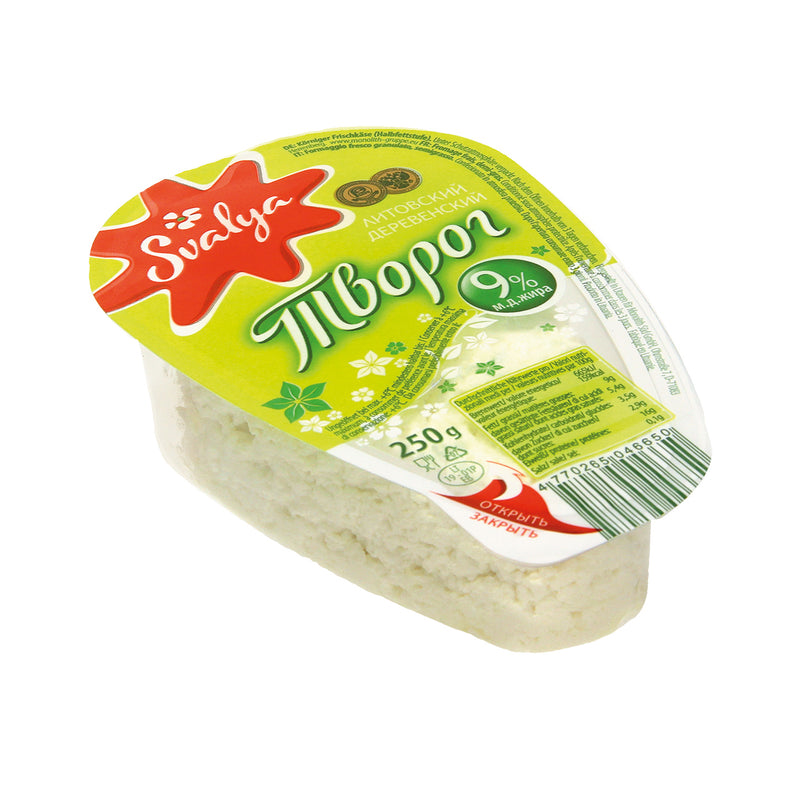Cottage cheese "Svalya" 9%, 250g