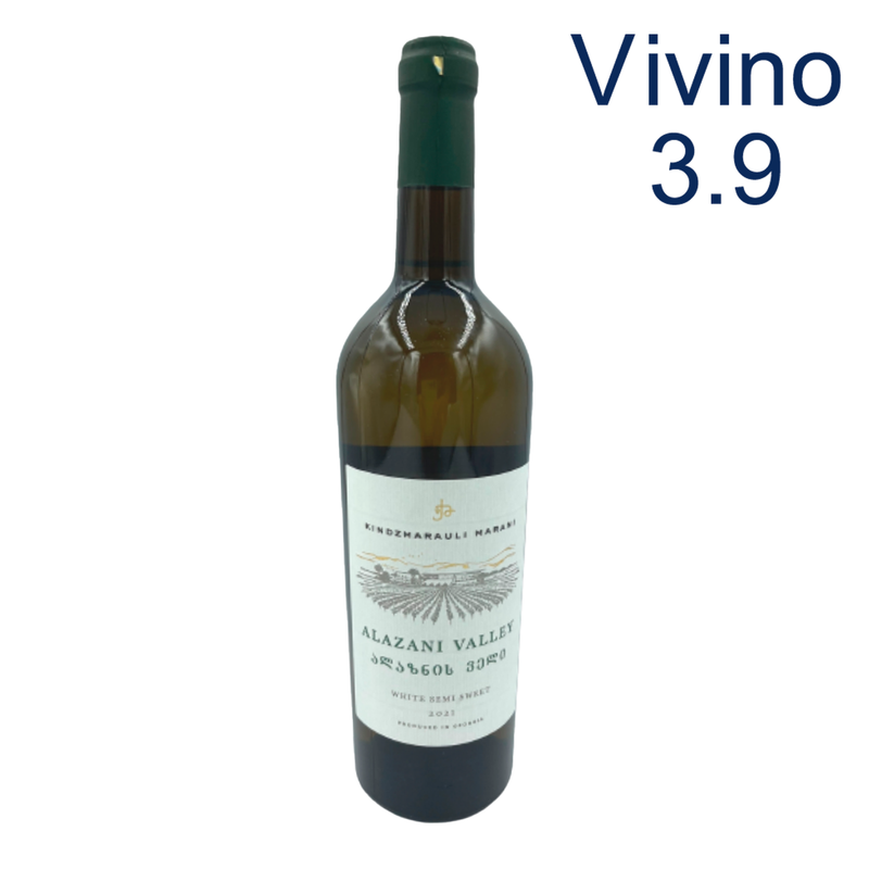 "Alazani Valley", semi sweet white wine Georgia, "Marani", 12%, 0.75L