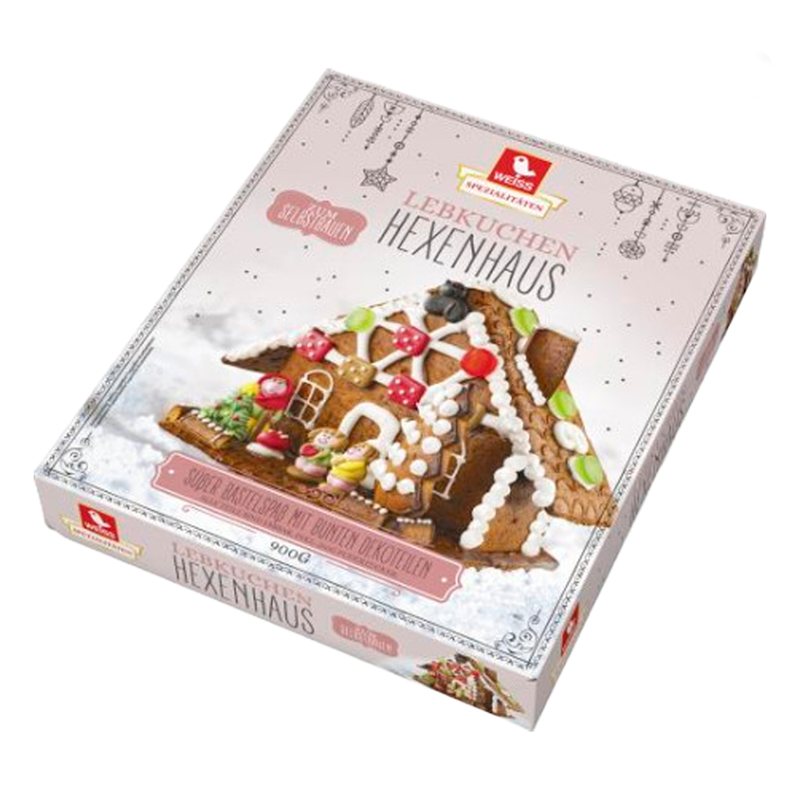 Gingerbread house, build yourself, 900g