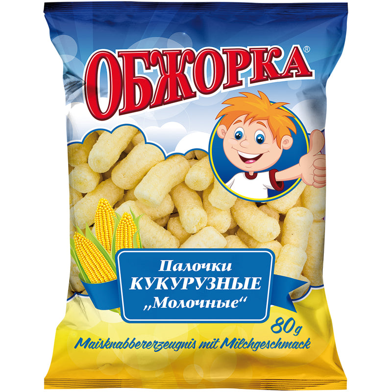 Sweet corn sticks, Obzhorka, 80g