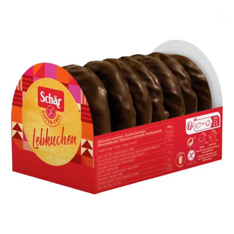 Gingerbread in chocolate, Schaer, 200g