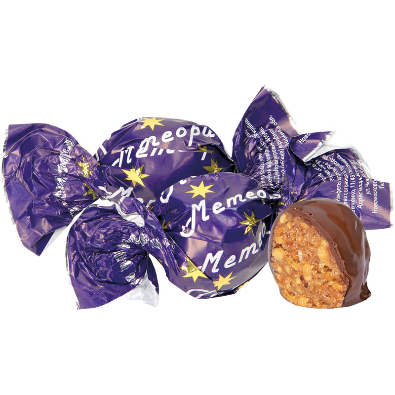 Peanut brittle in chocolate, Meteorite, 200g