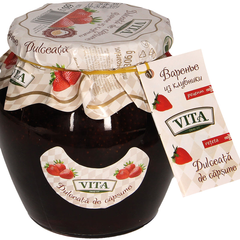 Strawberry jam "Vita", 680g