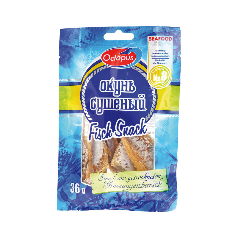 Snack from spotted Bigeye salted and dried, 36g