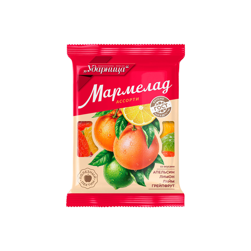 Jelly Orange, lemon, grapefruit lime slices, 275g