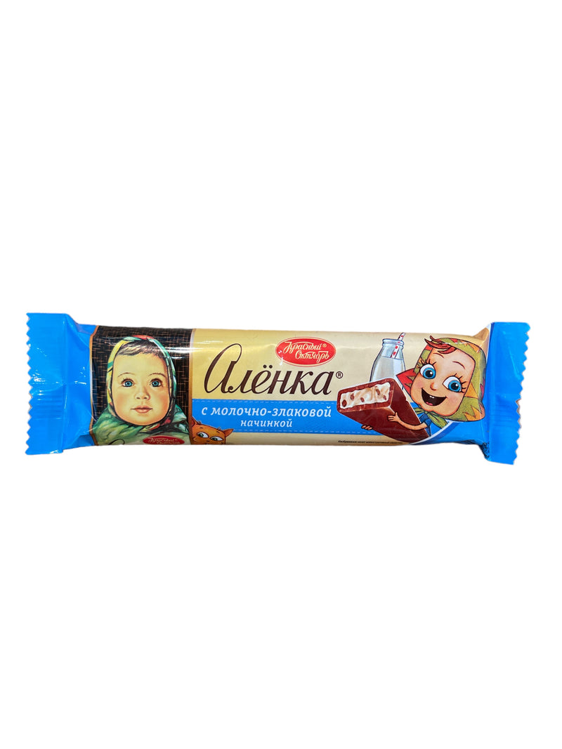 Chocolate Bar "Alyonka" with milk and cereal, 45g
