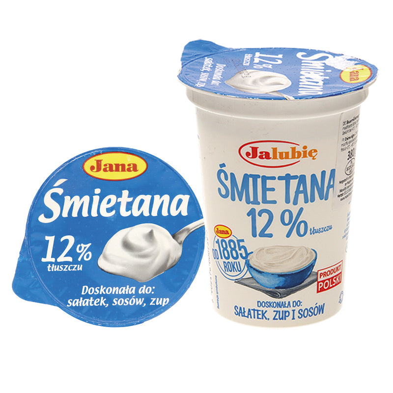 Sour cream, 12%, 380g