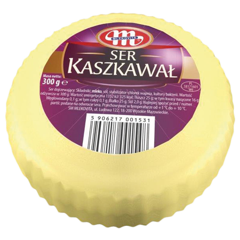 Cheese Kashkaval, Mlekovita, 45%, 300g