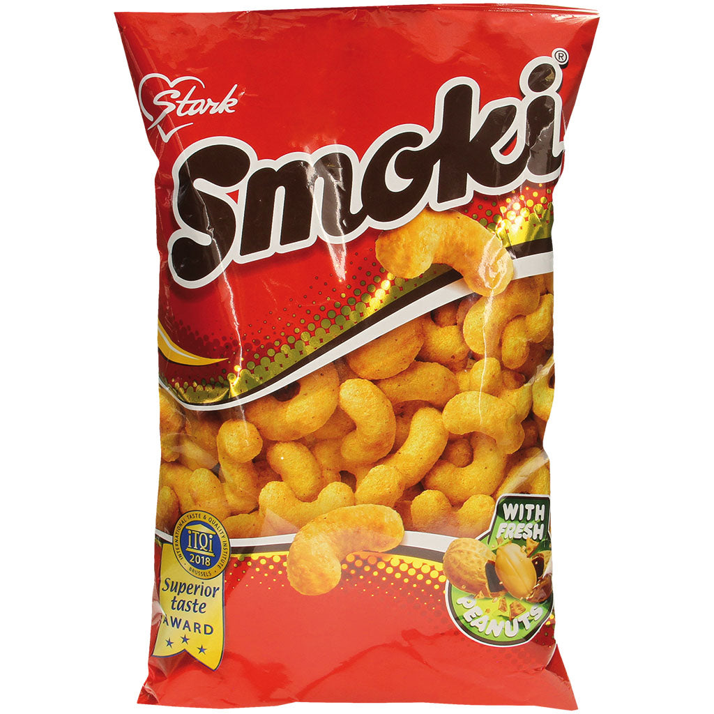 Corn sticks with peanuts 
