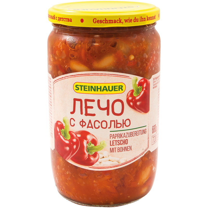 Letcho, Paprika preparation with beans, 680g