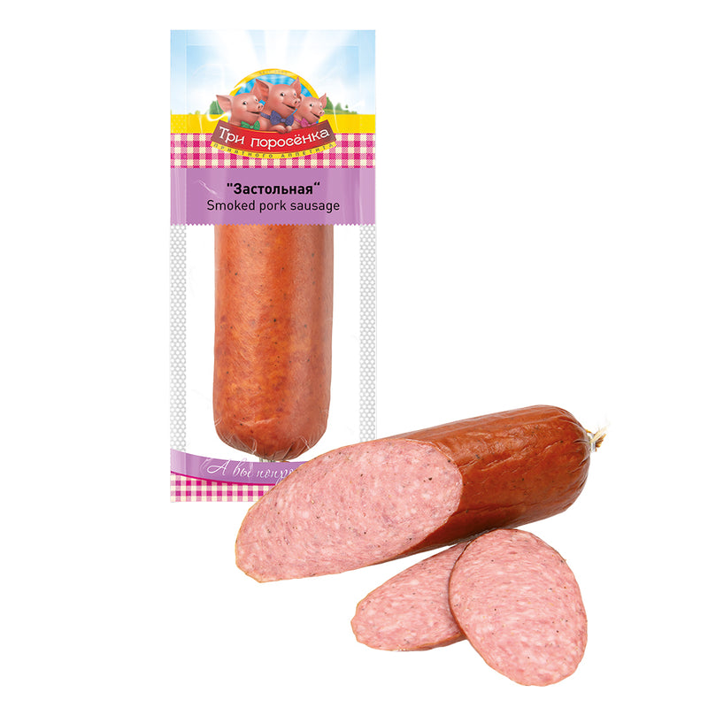 Sausage "Zastolnaya" smoked salami, 550g