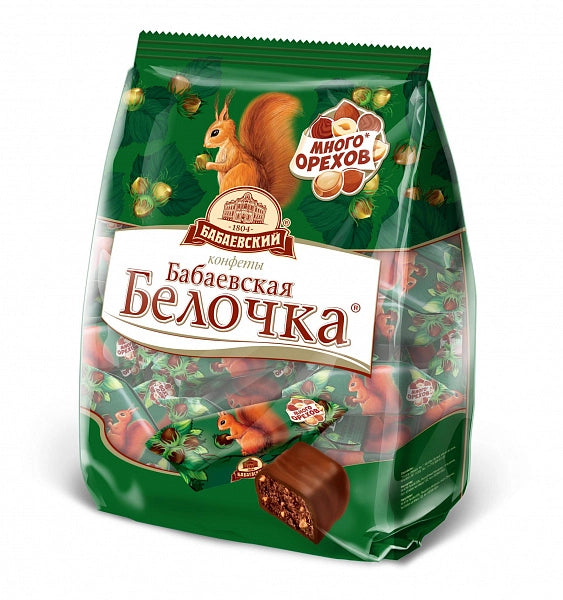 Chocolate candies "Belochka" (Squirrel), 200g