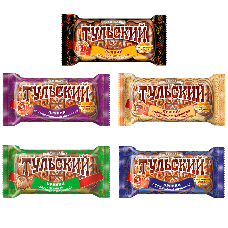 Gingerbread "Tulsky", Special Pack of 5