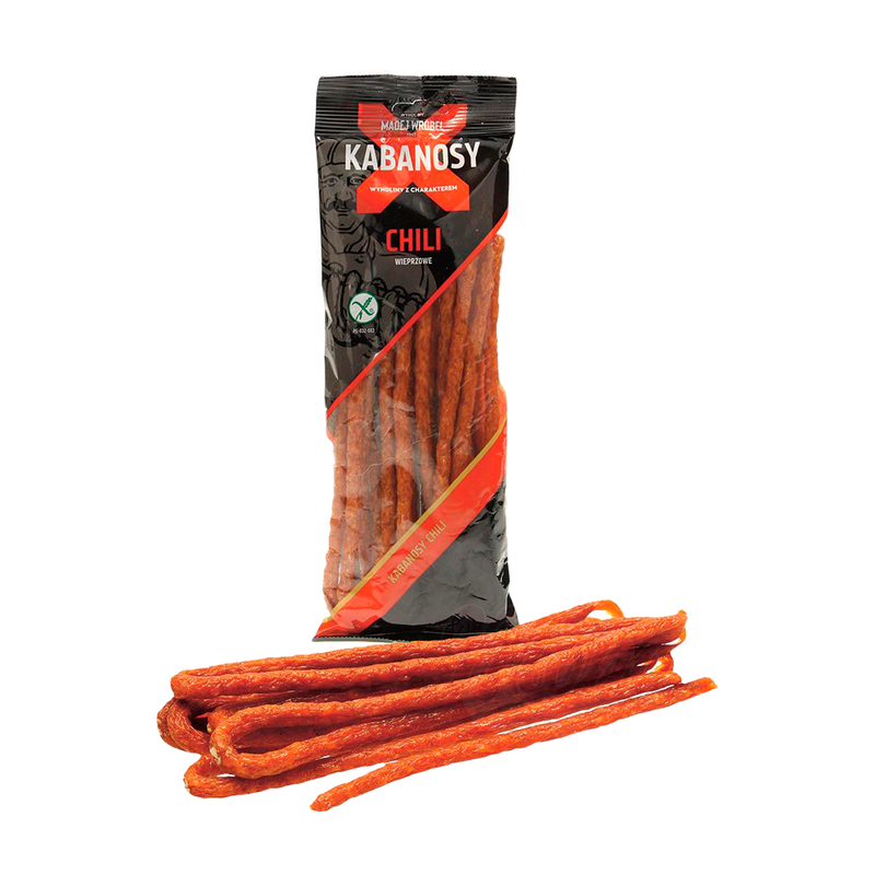 Polish Kabanossy sausage snack spicy, 120g