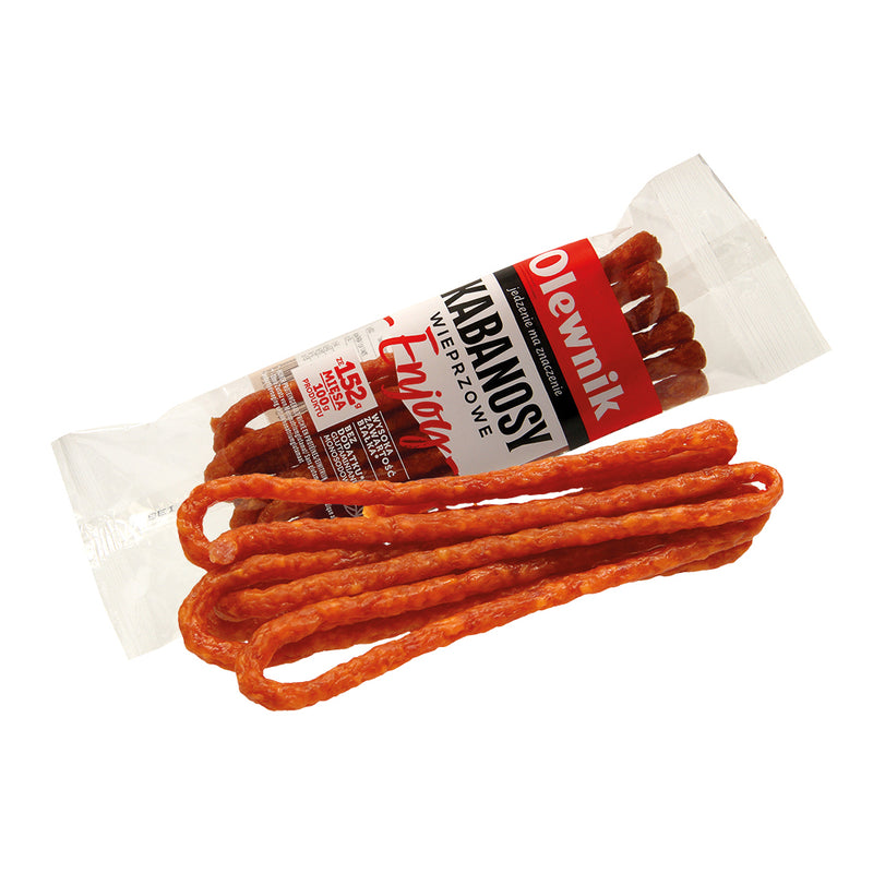 Polish Kabanossy sausage snack, pork, 105g