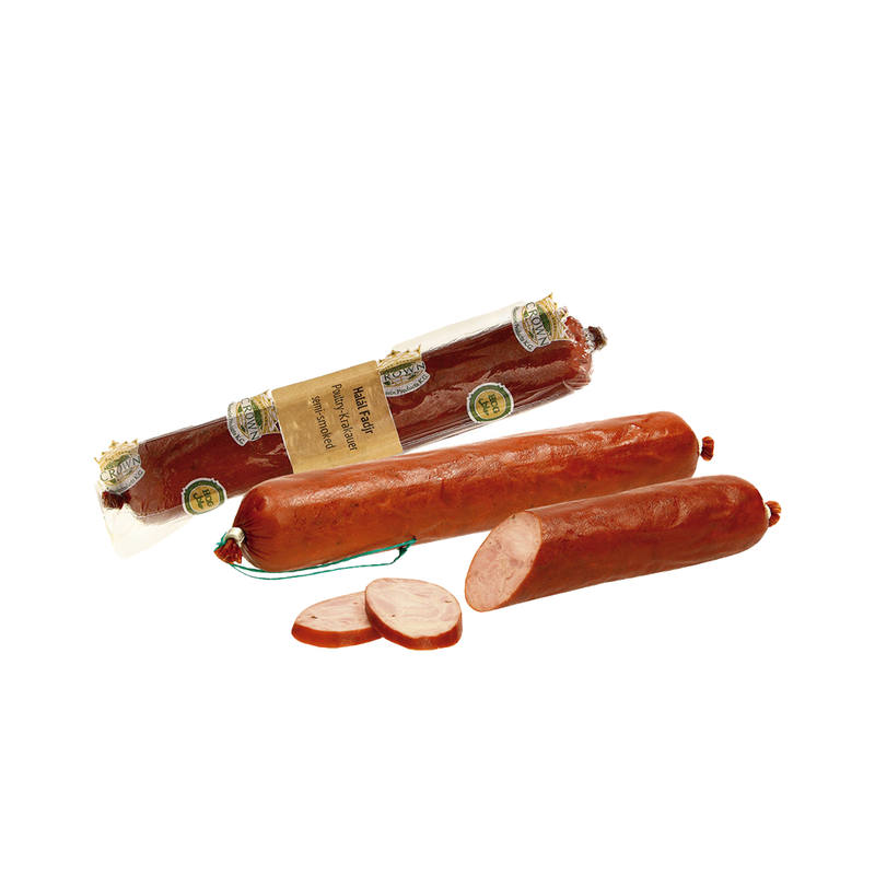 Smoked turkey sausage "Fadjr", halal, 280g