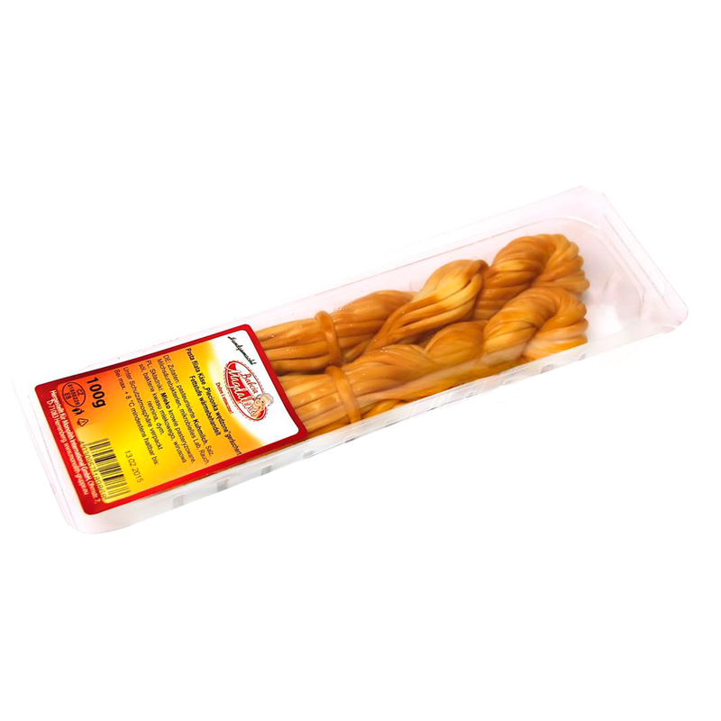 Smoked cheese braid, Babcia Magdalena, 100g