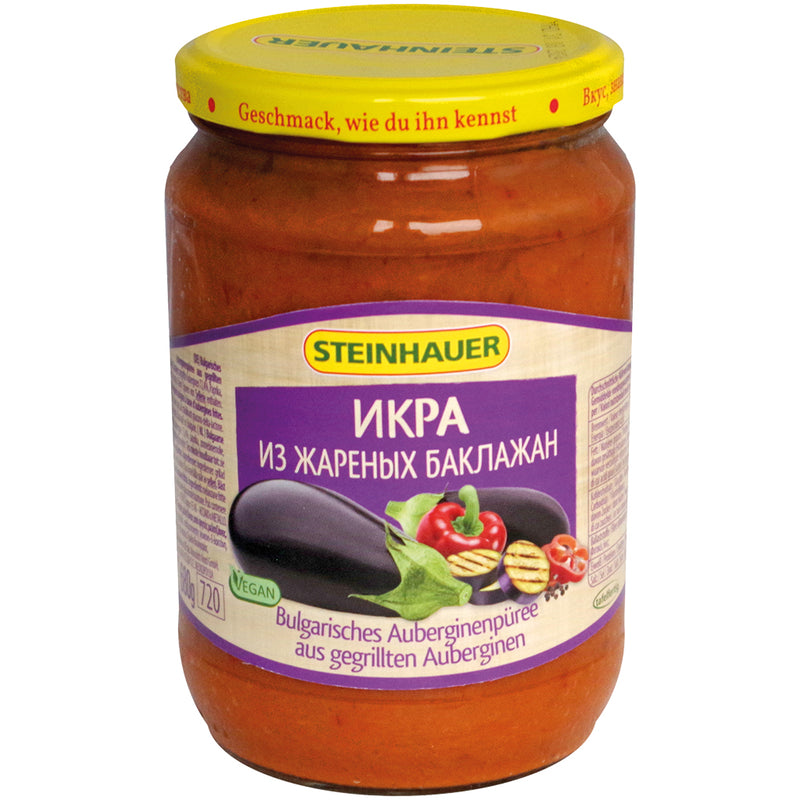 Bulgarian eggplant puree, 720g