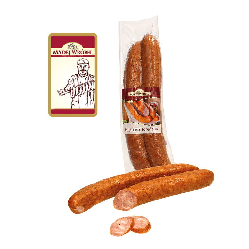 Kielbasa torunska, smoked sausage pork and turkey, 450g