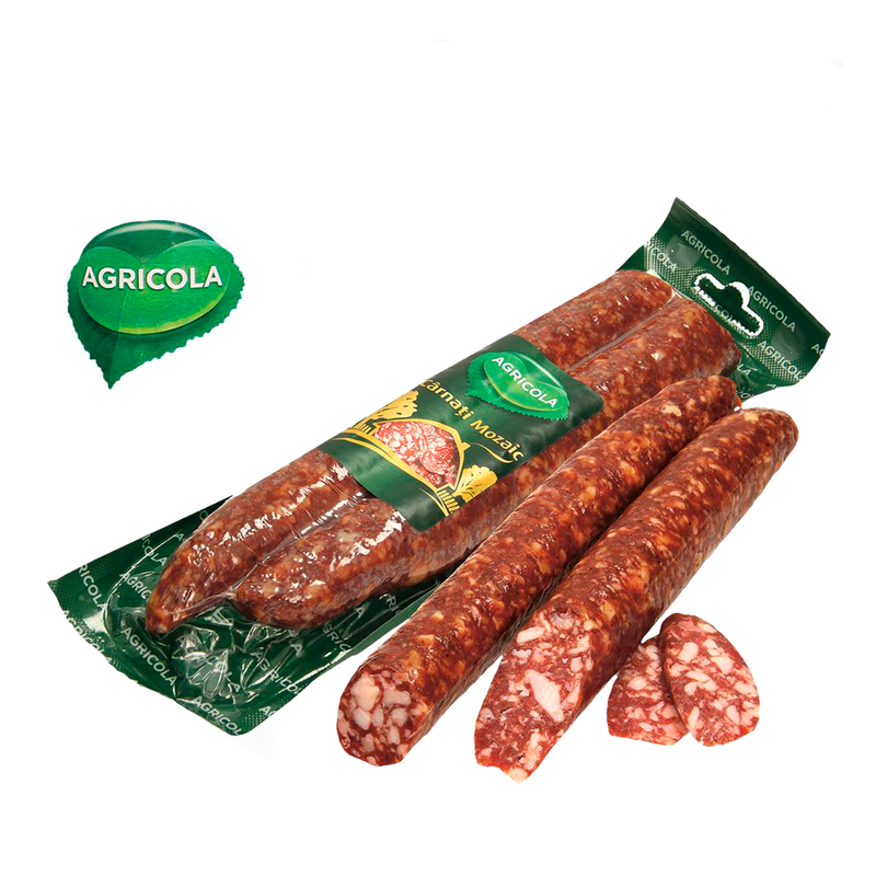 Mozaik, smoked sausage, pork and beef, Agricola, 300g