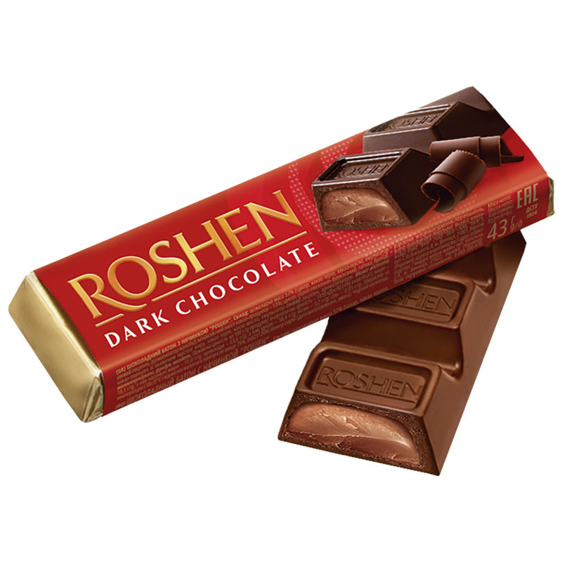 Batonchik dark chocolate bar with cocoa cream, 38g