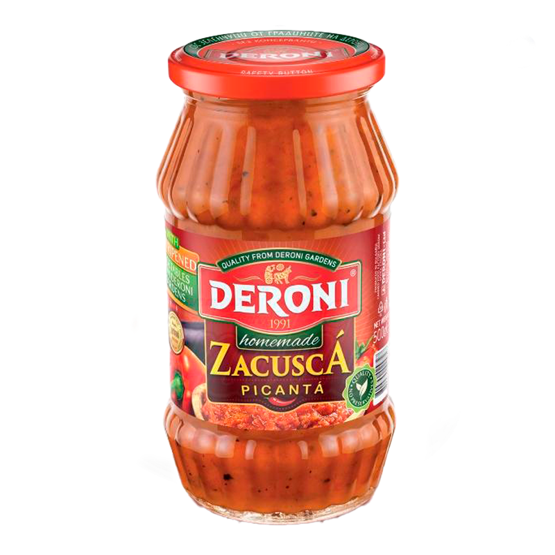 Zakusca, spicy, Deroni, 500g