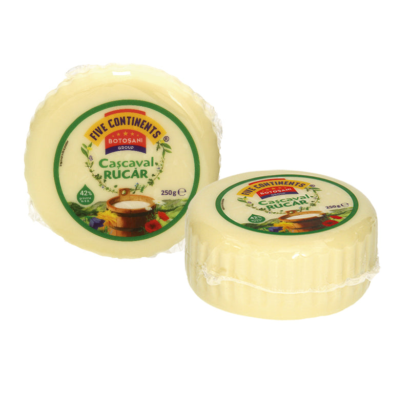 Romanian  cheese, Cascaval Rucar, Five Continents, 250g